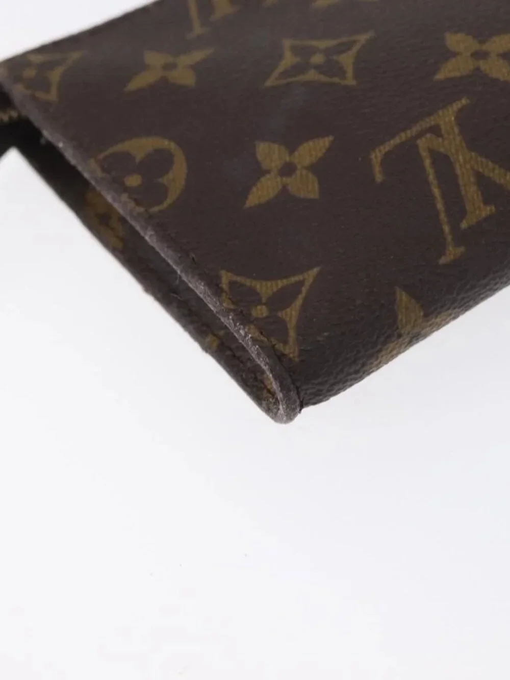 LOUIS VUITTON Monogram Bucket PM Accessory Pouch LV Auth 172492